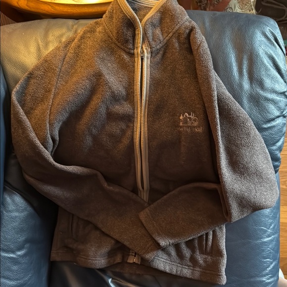 harry hall Tops - Harry hall  Women's Brown Fleece Jacket size 6